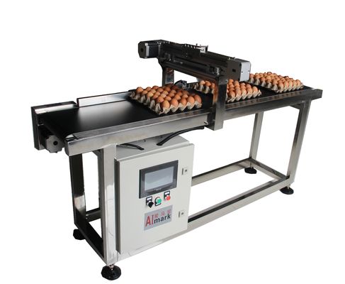E5 400W X Traverse System Egg Coding Conveyor Machine для кодирования даты